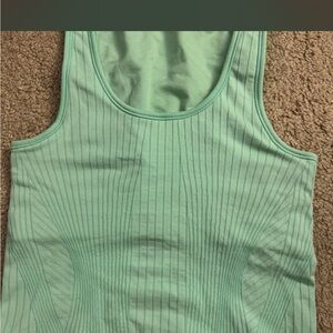 Lululemon Mint Ribbed Tank Top